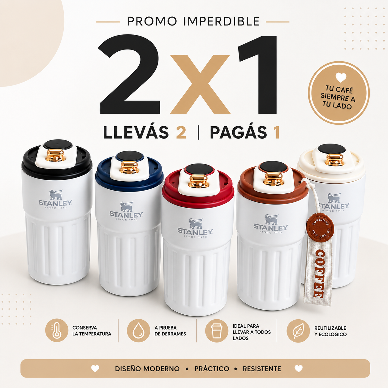 Vaso t&eacute;rmico inteligente Valerion
